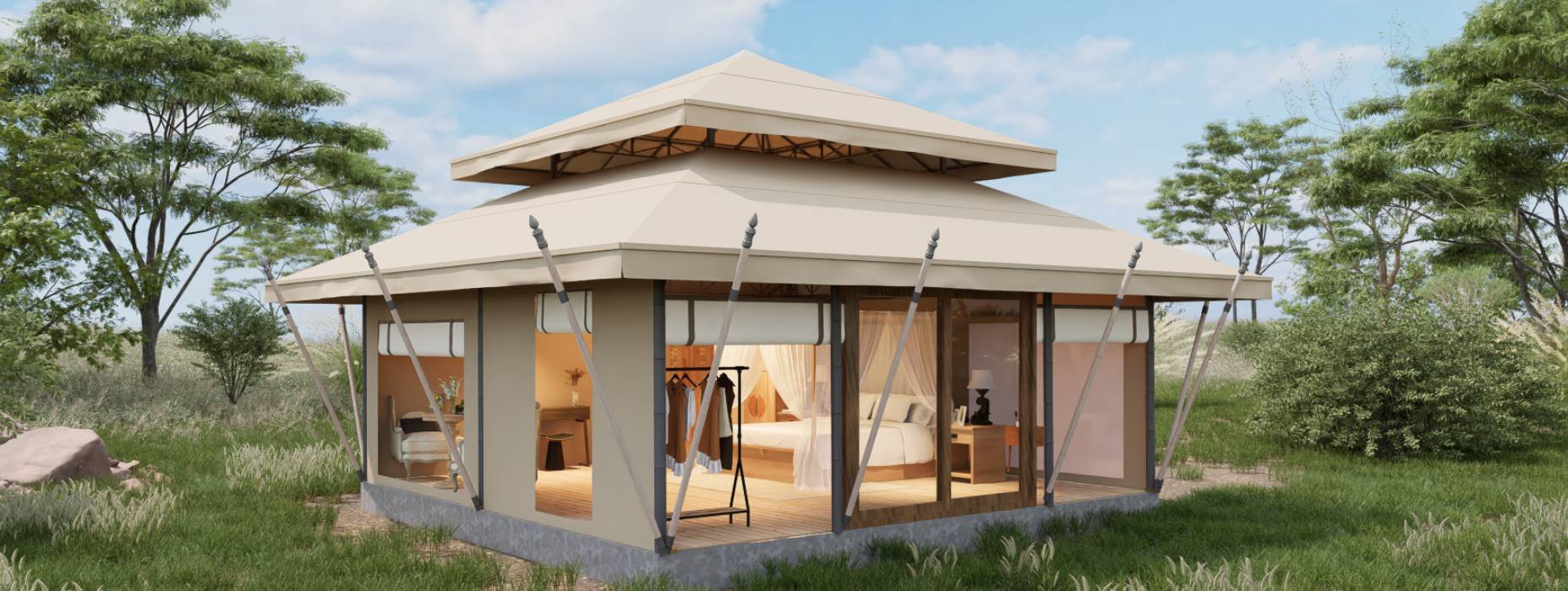 大通户外野奢帐篷