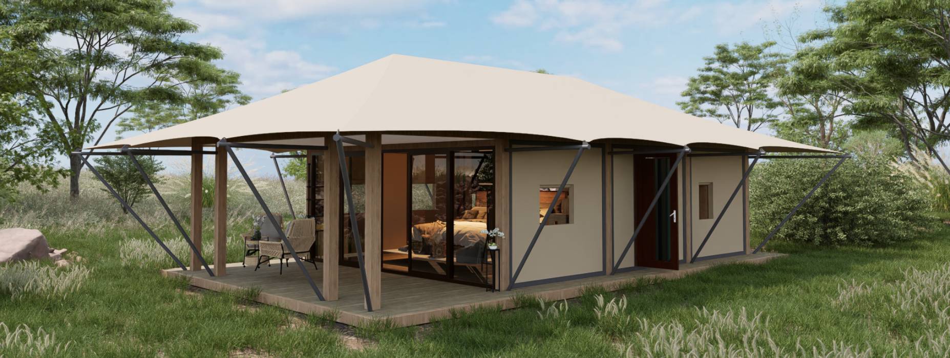 大通户外酒店帐篷厂家